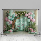Lofaris Bohemian Willows Pastel Photography Spring Backdrop
